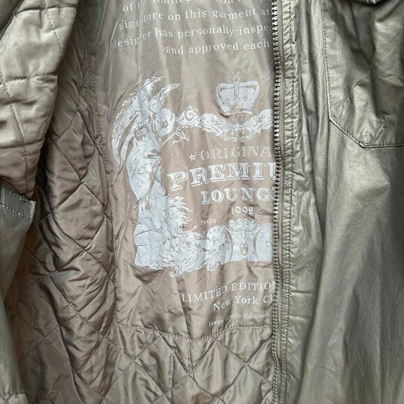 P-LOUNGE Black Military-Style Jacket - Size XXXL - Picture 8 of 9